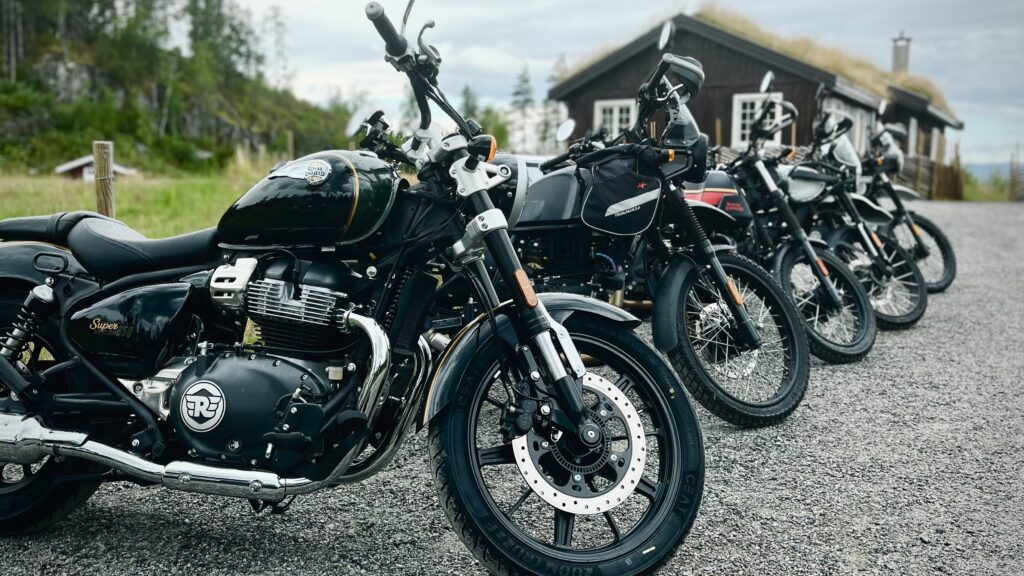 Rent motorcycle Norway
