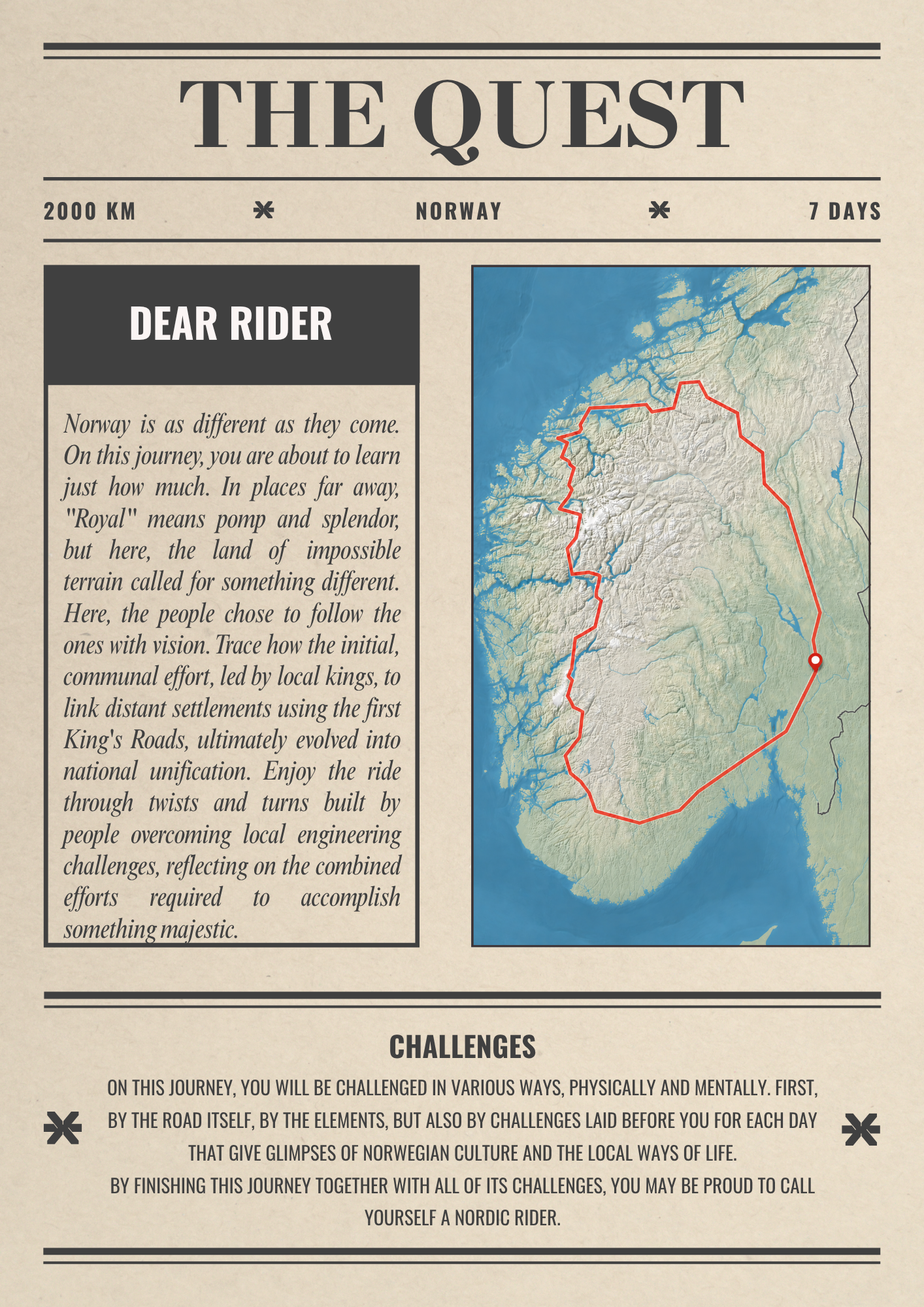 The Royal QUEST - Tour Book - 7-10 DAYS - Image 2