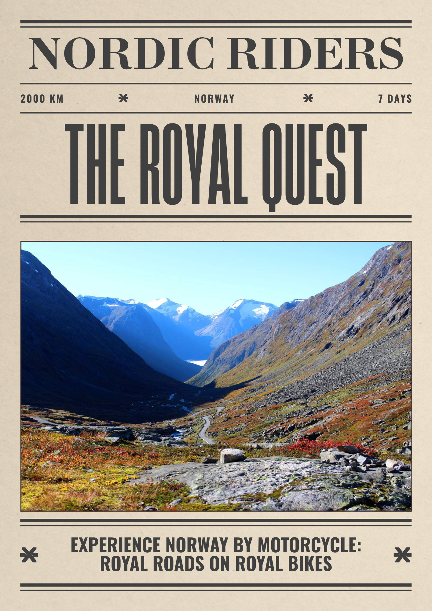 The Royal QUEST - Tour Book - 7-10 DAYS