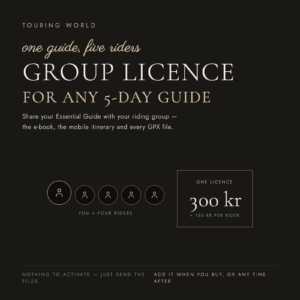 Group Licence — For 5 DAY Guide — Share Your Guide (5 Riders Max)