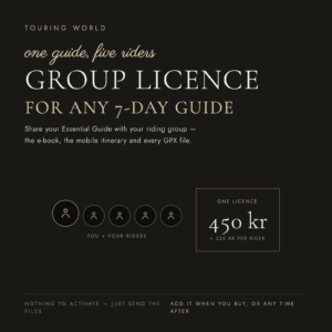 Group Licence — For 7 DAY Guide — Share Your Guide (5 Riders Max)