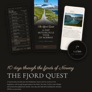 The Fjord Quest — 10-Day Norway Motorcycle Route & Itinerary
