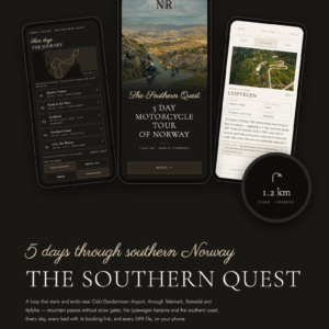 The Southern Quest — 5-Day Norway Motorcycle Route & Itinerary